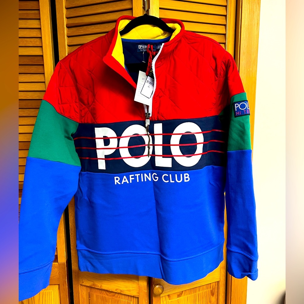 Polo Ralph Lauren XL NWT 1/4 zip up.